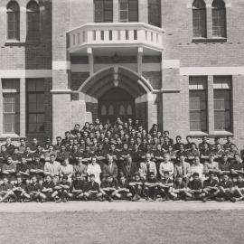 Te Aute College staff and school undated