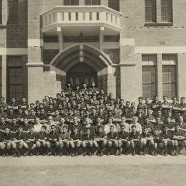 Te Aute College school and staff undated  