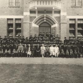 Te Aute College school and staff undated  
