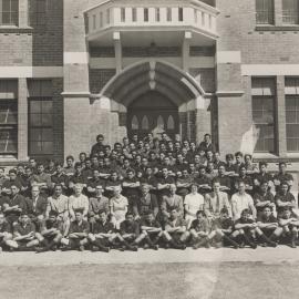 Te Aute College school and staff undated  