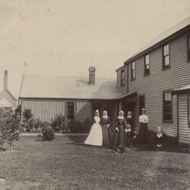 Community of the Sacred Name, garden, Barbadoes Street, Christchurch