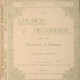 The Church Recorder Vol 12 Vol-002 No 18