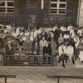 Charles Whonsbon-Aston delivering the William Floyd memorial lecture