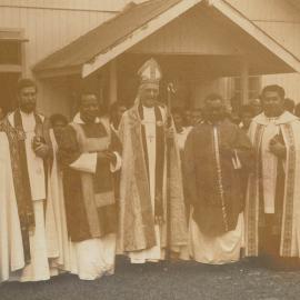 Bishop John Holland with Jabez Bryce