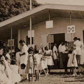 Group outside St Thomas' Church Labasa