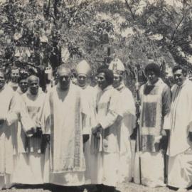 Group of clergy in the Diocese of Polynesia