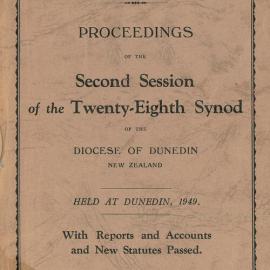 Diocese of Dunedin Year Book 1949