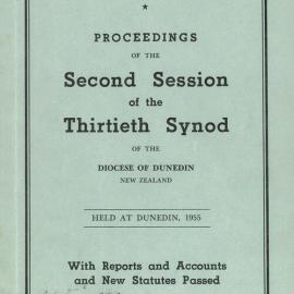 Diocese of Dunedin Year Book 1955