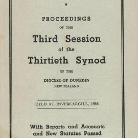 Diocese of Dunedin Year Book 1956