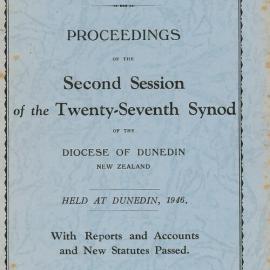 Diocese of Dunedin Year Book 1946