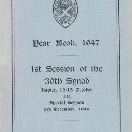 Diocese of Waiapu Year Book  Proceedings 1947