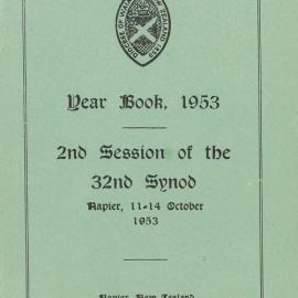 Diocese of Waiapu Year Book Proceedings 1953
