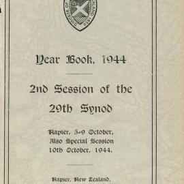 Diocese of Waiapu Year Book Proceedings 1944