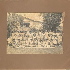 Group photo of women, Fijian and Palangi, with two men