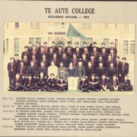 Te Aute College Whare Ngarimu 1982