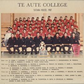 Te Aute College Whare Tatana 1987