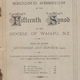 Diocese of Waiapu Synod Proceedings 1901