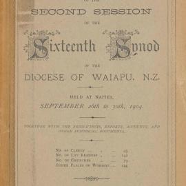 Diocese of Waiapu Synod Proceedings 1904
