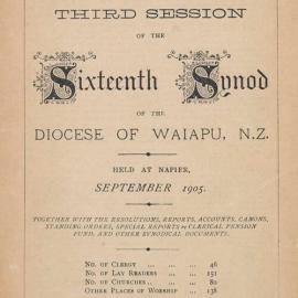 Diocese of Waiapu Synod Proceedings 1905