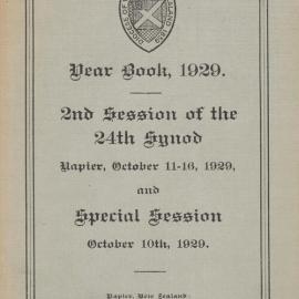 Diocese of Waiapu Synod Proceedings 1929