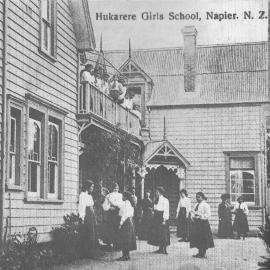 Hukarere School buildings, about 1900