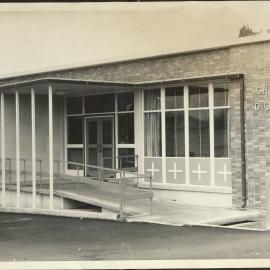 Hall dedication, 25? October 1952, sepia, 2 prints [Regal Studios]