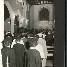 Interior, RSCM Festival Service, St Peter’s Cathedral Oct. 1965