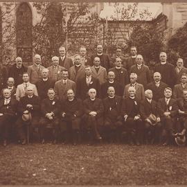 Bishop Cherrington and Waikato clergy. About 1925