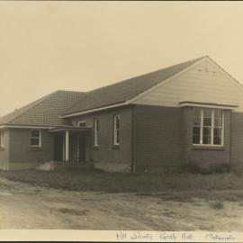 ‘All Saints Parish Hall, Matamata’, n.d. 2 prints