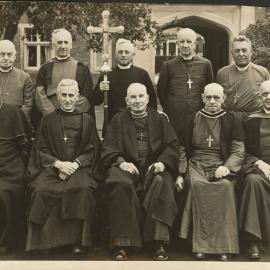 ‘Bishops of New Zealand Anglican General Synod’, Dunedin 1948, names handwritten on back. [E.A. Phillips Dn]