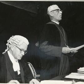 ‘Waikato Diocesan Synod, 1965, ‘the Bishop, Mr H.C.M Norris (Chancellor)