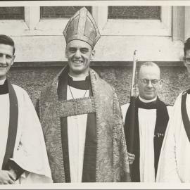 ‘Ordination service, St Peter’s Cathedral, Hamilton, Dec. 2 1952. ‘Rev. G.A. (Peter) Butt et al