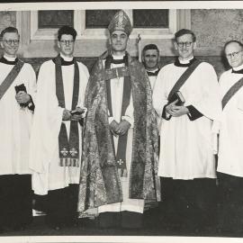 Clergy group, Chaplain Rev. S. Clougher et al. 
