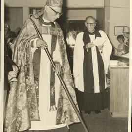 Bishop John Holland Installation as Bishop of Waikato. 1951