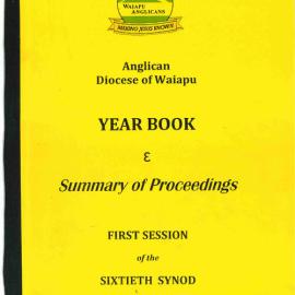 Diocese of Waiapu Year Book Proceedings 2012