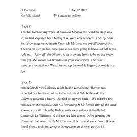 Julia Farr Diary 7 - Dec-1897 - Apr 1898
