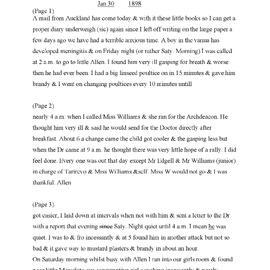 Julia Farr Diary 11 - Jan-Mar 1899