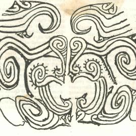 Sketch of Chief Te Morenga Moko