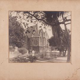 St Mary's Church New Plymouth exterior and graveyard
