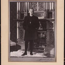 Rt Rev John  T Holland, Bishop of the Waikato. Portrait