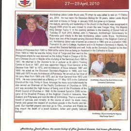 Diocese of Polynesia Synod News April 2010