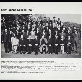 St John's College Photo 1971