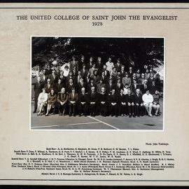 St John's College Photo 1973