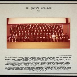 St John's College Photo 1977