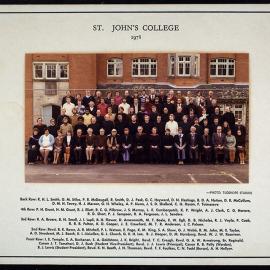 St John's College Photo 1978
