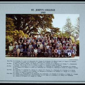 St John's College Photo 1983
