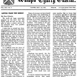The Waiapu Church Gazette: 1st May 1931