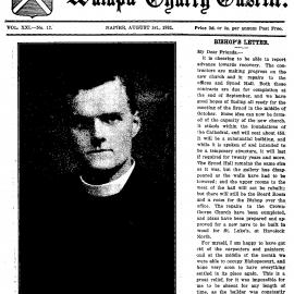 The Waiapu Church Gazette: 1st August 1931