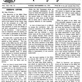 The Waiapu Church Gazette: 1st September 1931