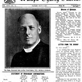 The Waiapu Church Gazette: 2nd May 1927